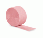 Light Pink Crepe Streamer