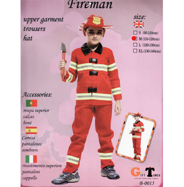 Fireman Costume-Child